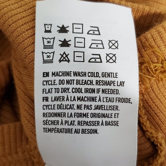 American Eagle Outfitters Brown With Crochet Lace Insert Stretchy Crop Top XS - Picture 9 of 9